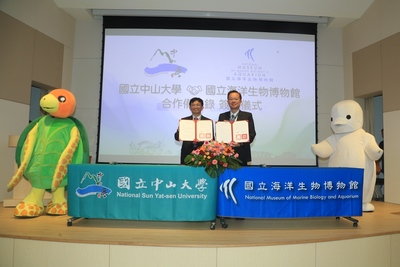 整個海生館都是教室！　中山大學結盟培育國際海洋人才圖片