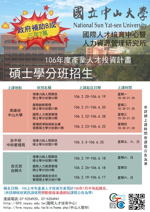 產投海報(政府補助3年7萬)圖片