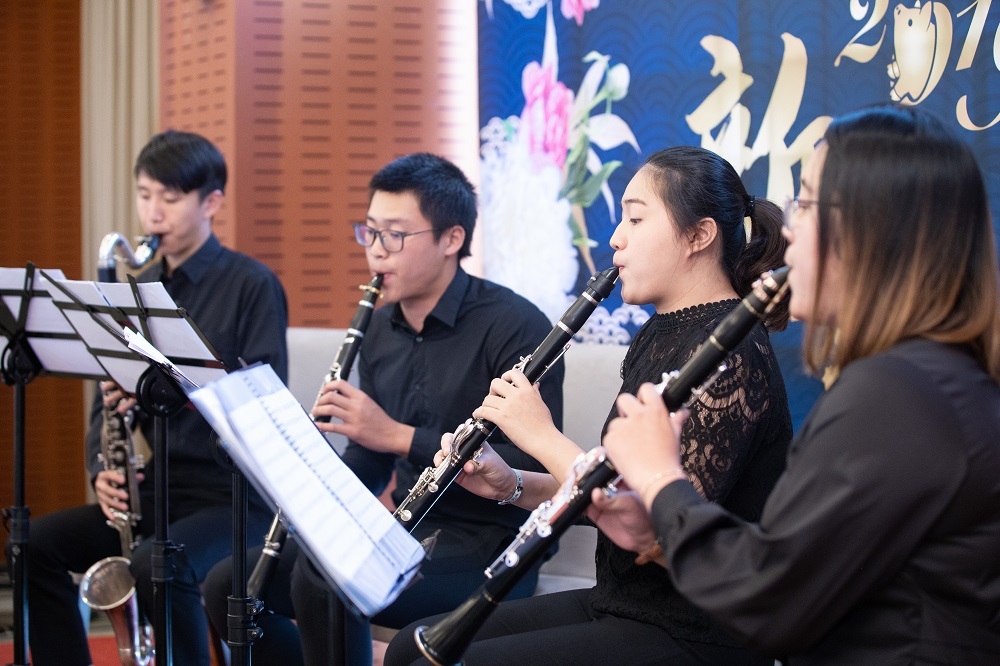 中山管樂團豎笛四重奏揭開茶會序曲圖片