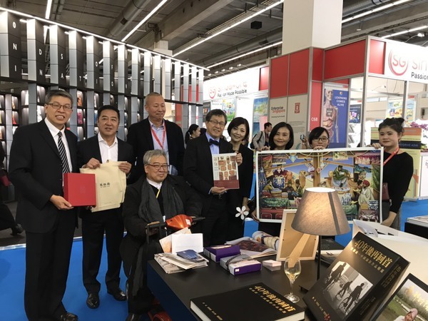 舊振南新書前進法蘭克福書展 向國際介紹漢餅文化圖片